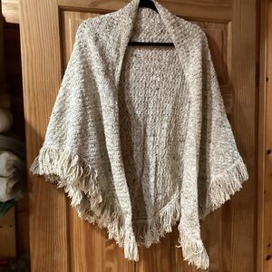 Women’s Poncho/Cape style sweater - one size